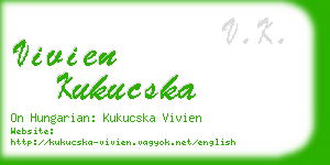 vivien kukucska business card